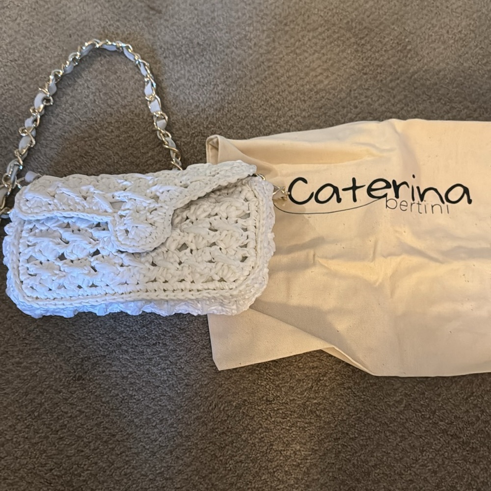 Caterina bertini bag - white crochet - Picture 5 of 5